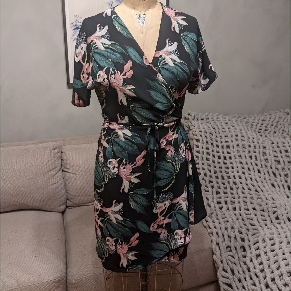 Babaton Wrap Dress  - Picture 2 of 6